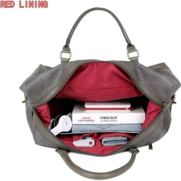 New Travel Duffel Bag Oversized Grey - Picture 5 of 7